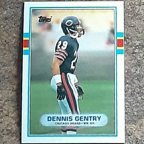 Vintage 1989 Topps Chewing Gum Inc. Chicago Bears - Picture 3 of 4